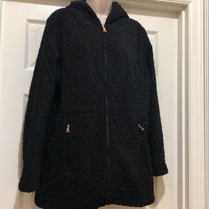 Classic Elements Quilted Hooded Jacket Size L